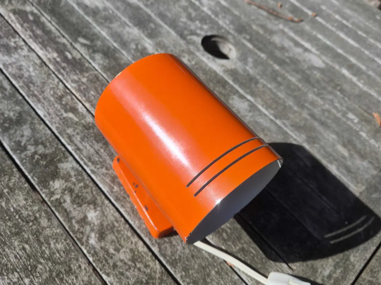 Billede 2 - Herlig orange væglampe 