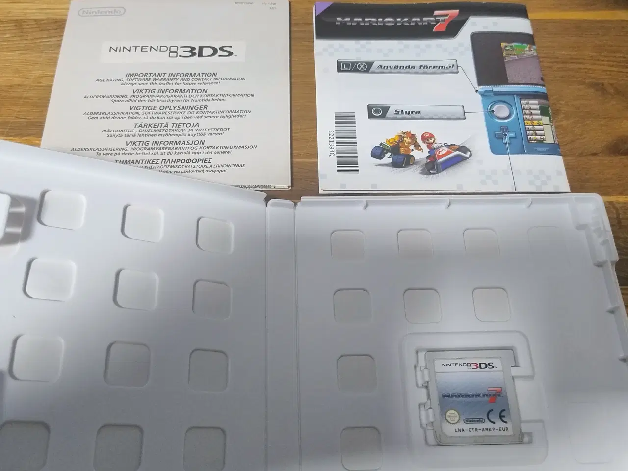 Billede 3 - Mario Kart 7 Nintendo 3DS inkl. originale manualer