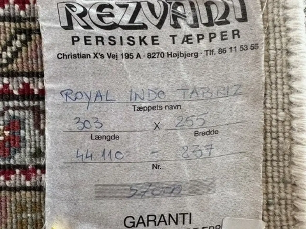 Billede 5 - Ægte tæppe i flotte farver og nuancer