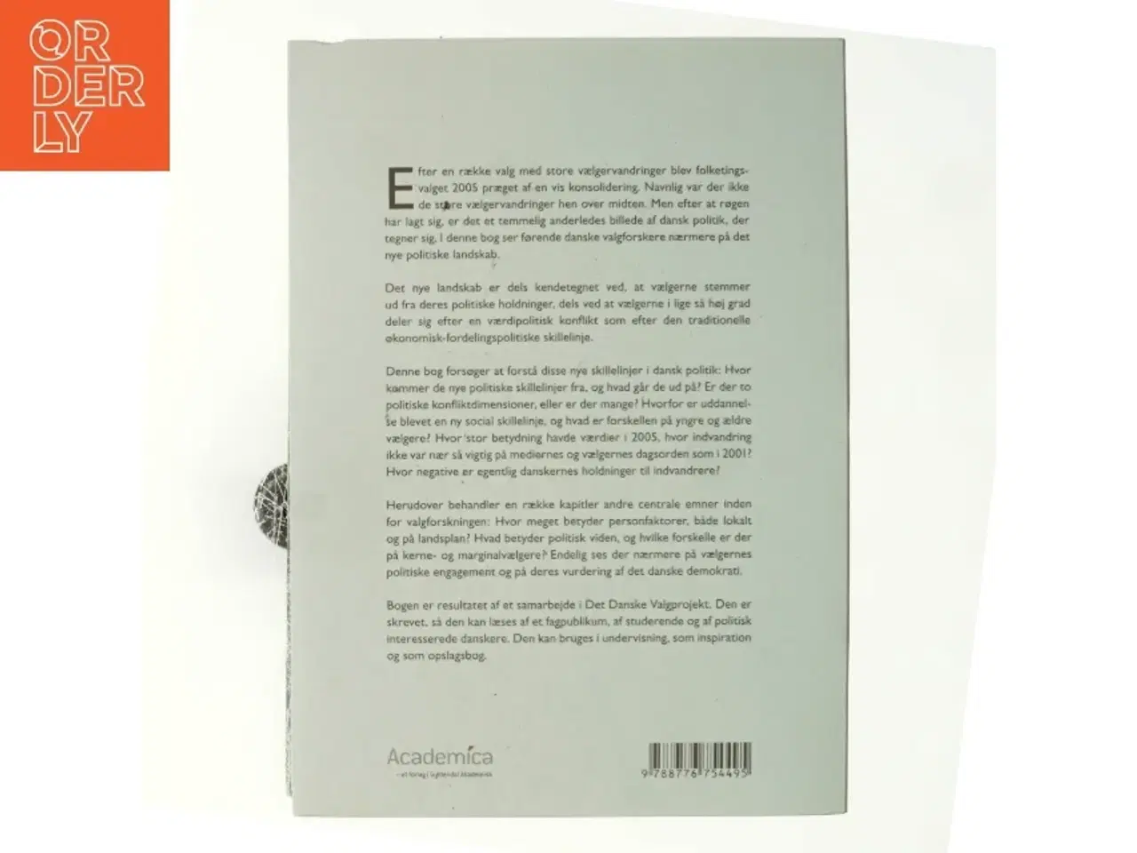 Billede 3 - Det nye politiske landskab : folketingsvalget 2005 i perspektiv (Bog)
