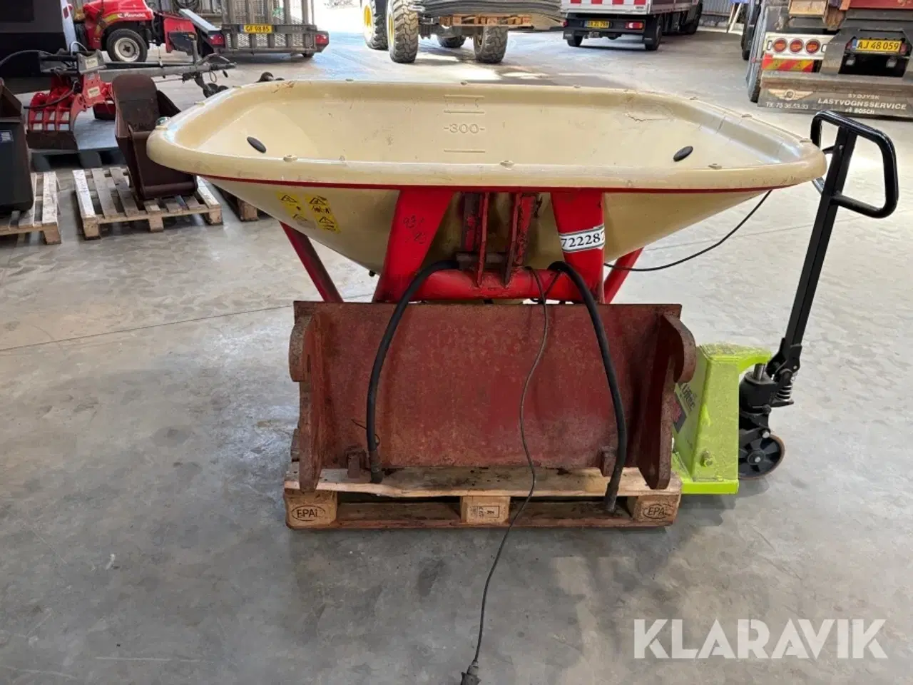 Billede 4 - Gødningsspredere Kverneland PS04 med hydraulikpumpe
