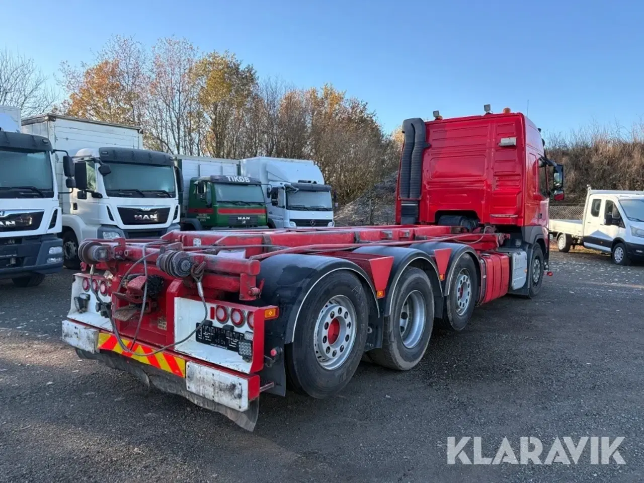 Billede 4 - Lastbil Volvo FM 500 med 28 tons wirehejs