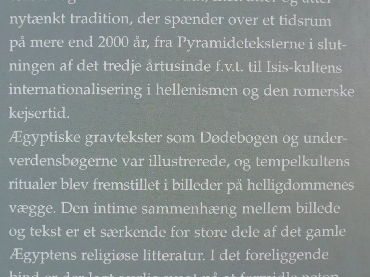 Billede 4 - det gamle ægypten - religiøse tekster, ved jørgen 