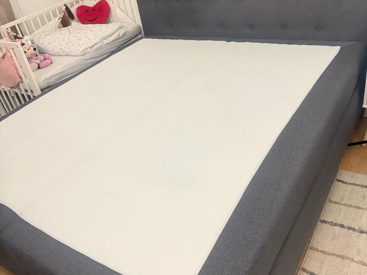 Billede 4 - Kontinental seng med senge gavl