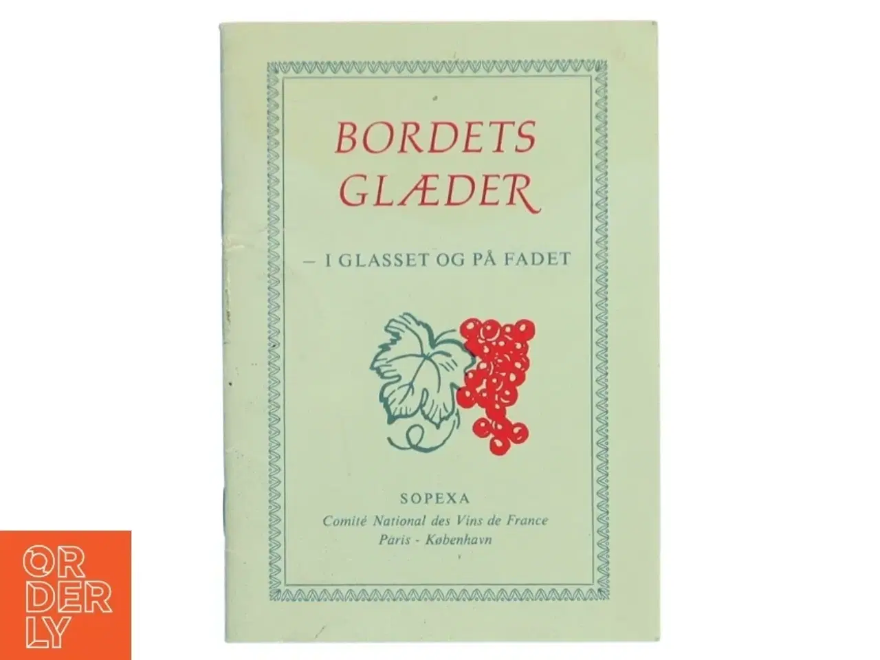 Billede 1 - Bordets Glæder Bog