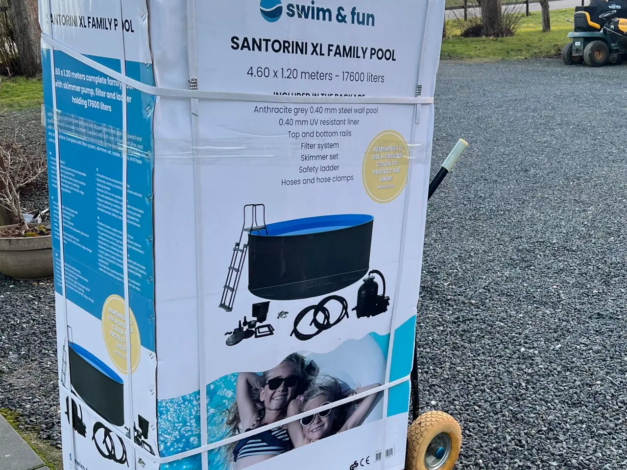 Billede 2 - Swim & Fun Pool - Santorini XL Ø460x120 (17.600 li