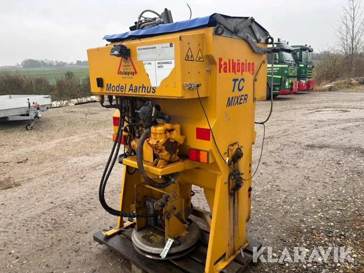 Billede 3 - Salt- og grusspreder Falköping TC-03 Mixer med blandesystem