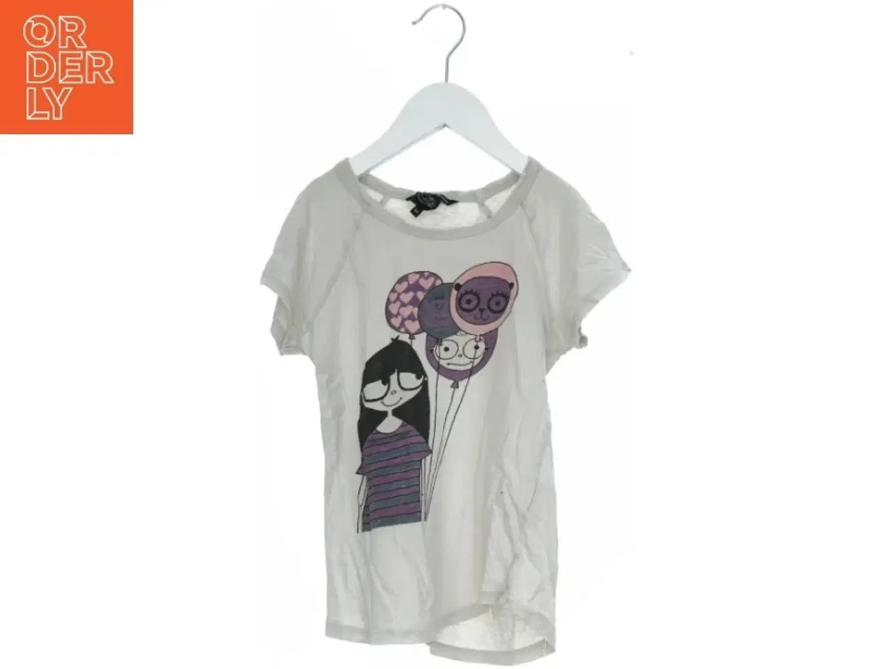 Billede 1 - Børne T-Shirt med ballonmotiv fra Little Marc Jacobs (str. 128)