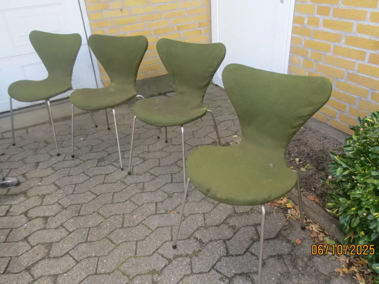 Billede 1 - 4 stk Syver stole Fritz Hansen model 0464