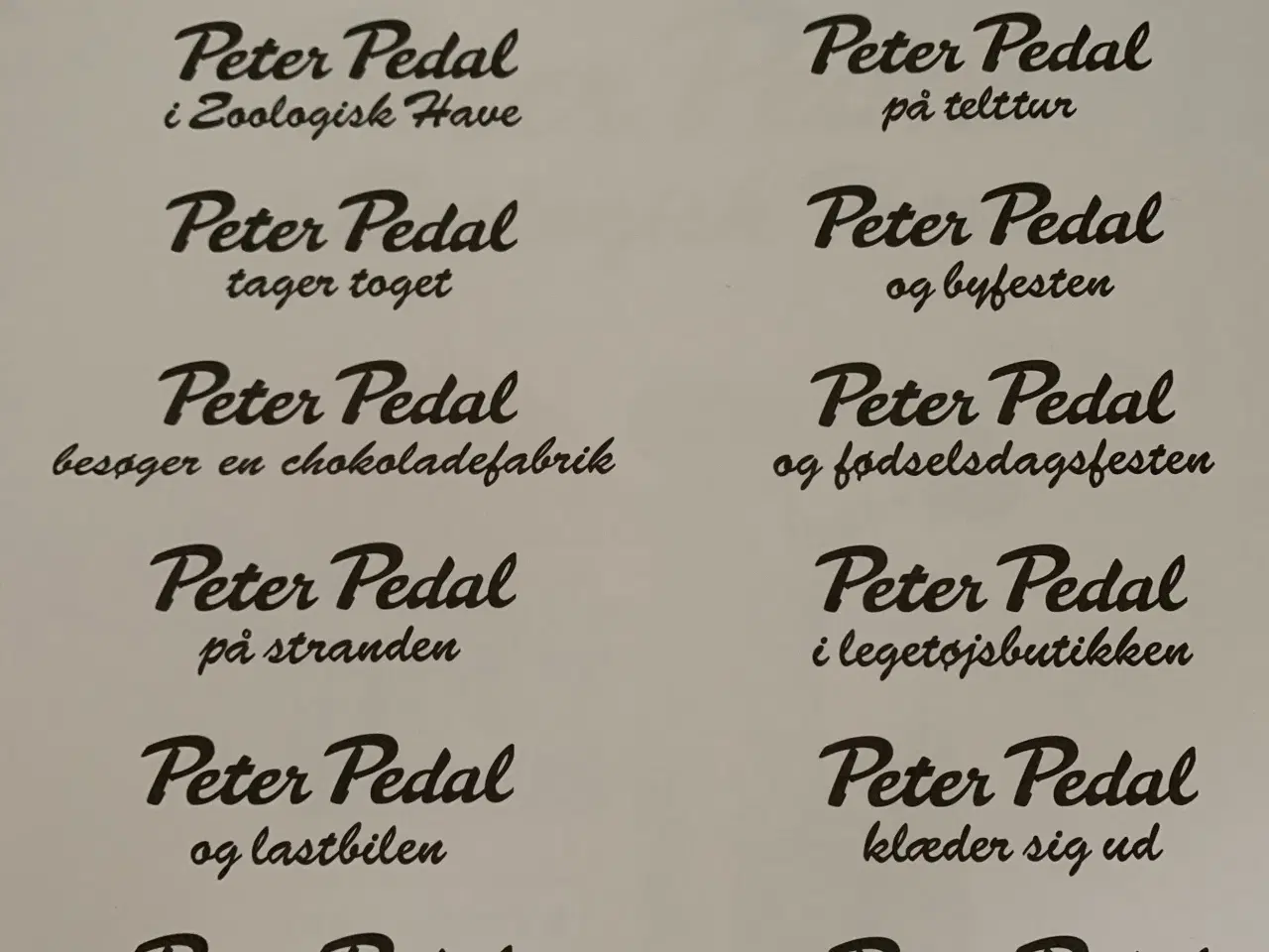 Billede 2 - Peter pedal
