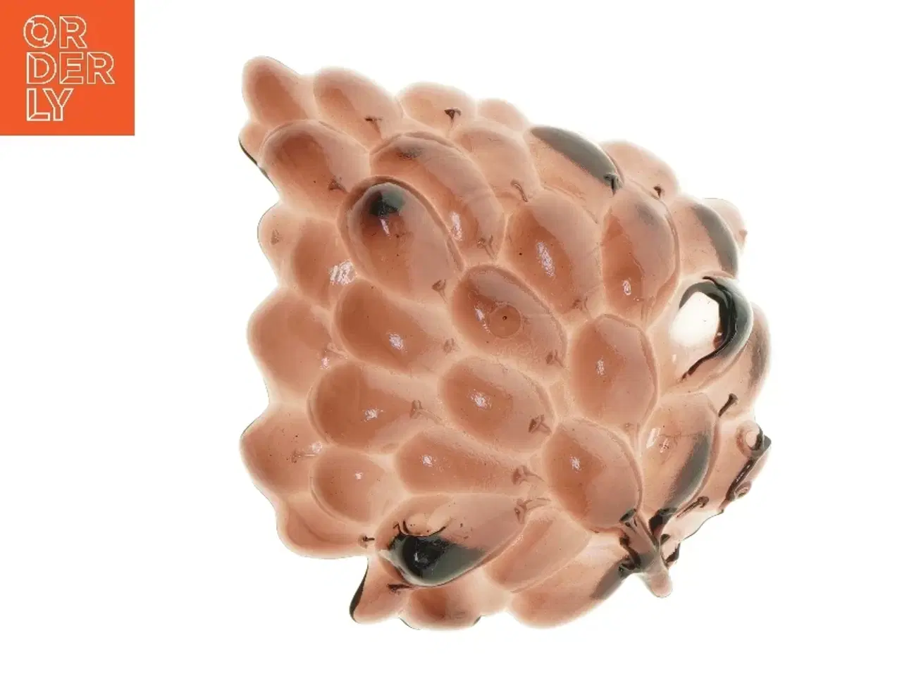 Billede 4 - Dekorativ glaspotte (str. Ø 29x Ø 25 cm)