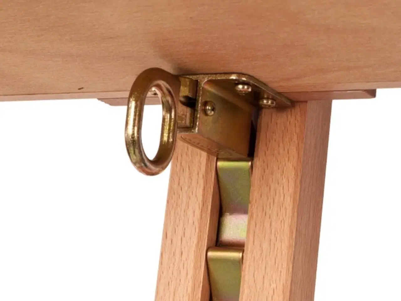 Billede 3 - Lækkert kvalitets staffeli i bøg