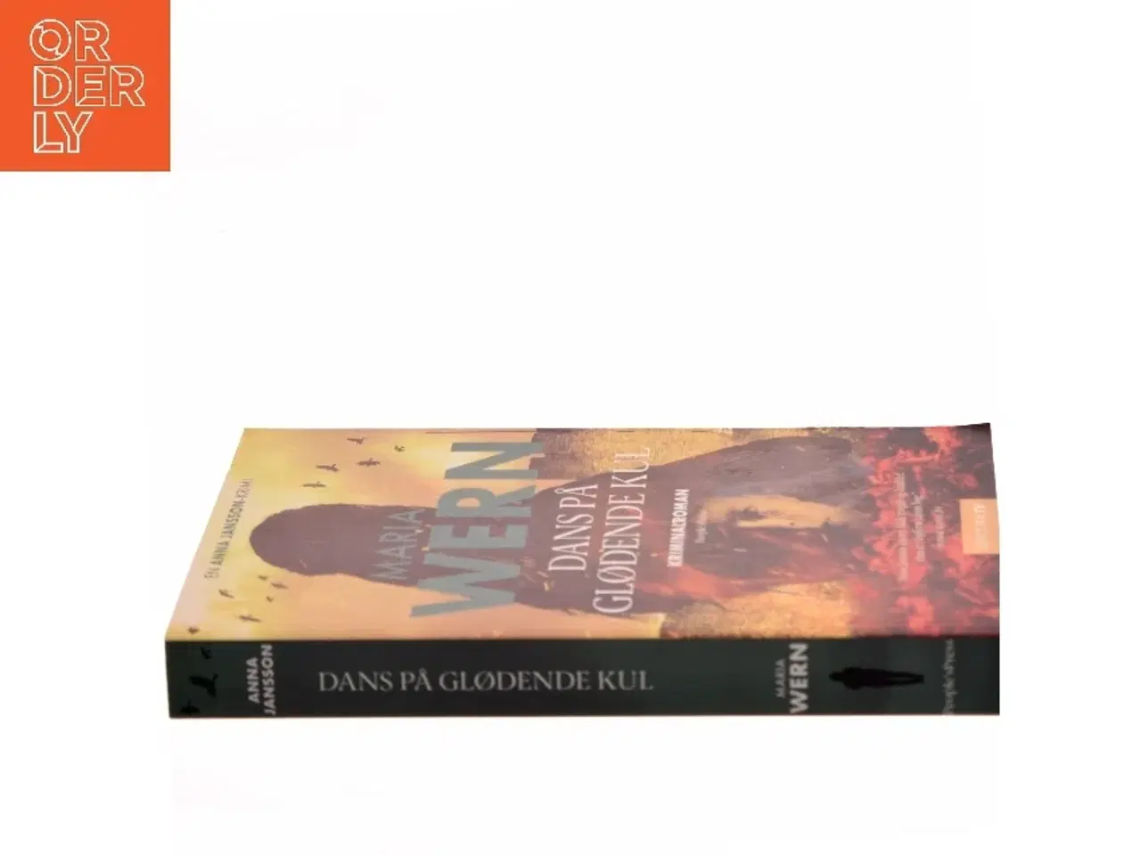 Billede 2 - Dans på glødende kul : kriminalroman af Anna Jansson (Bog)