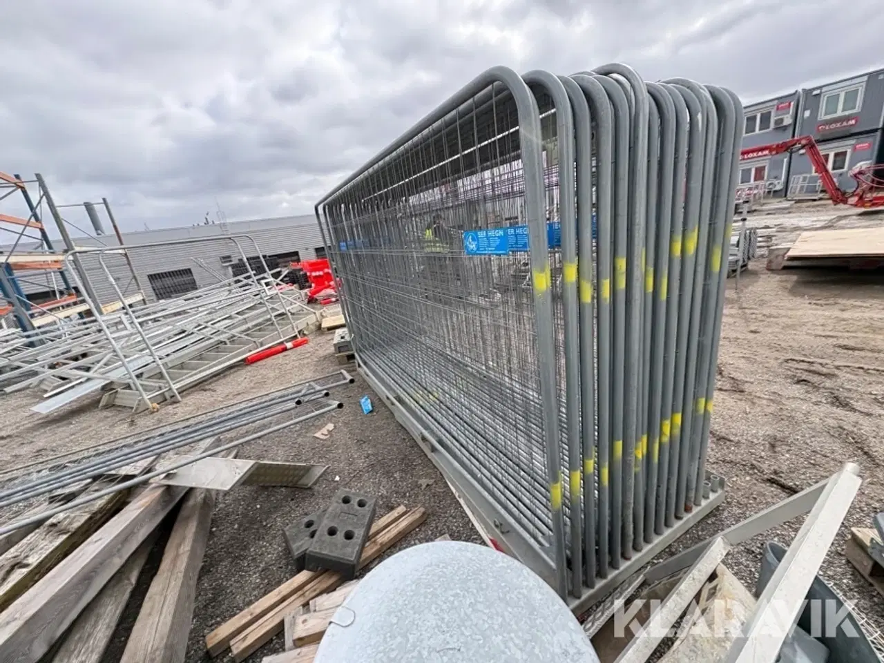Billede 4 - Byggepladshegn og fødder 25 fag og 50 fødder