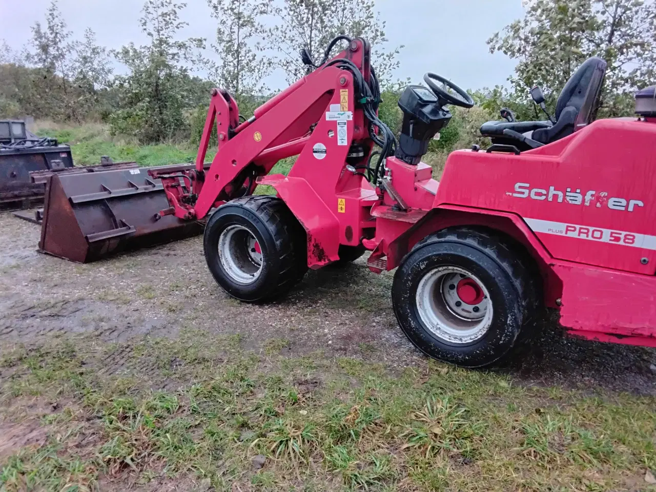 Billede 3 - Schäffer Pro58 inkl. Skovl, klokken og pallegafler