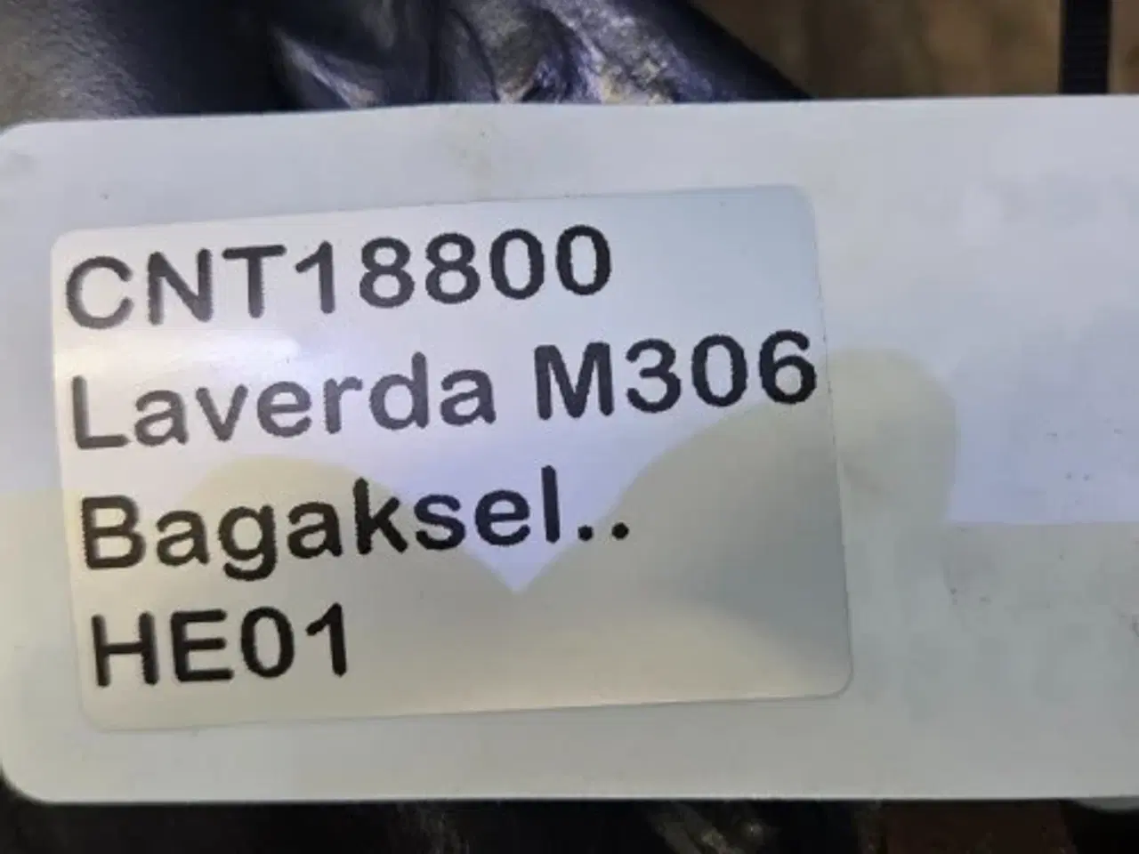 Billede 20 - Laverda M306 Bagaksel 323091050