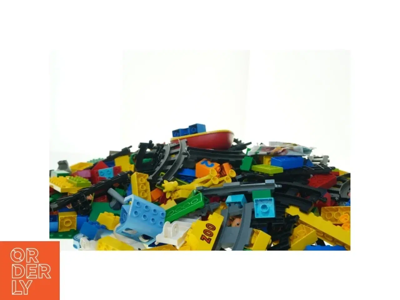 Billede 4 - Blandede LEGO klodser fra Lego (str. 58 x 40 cm)