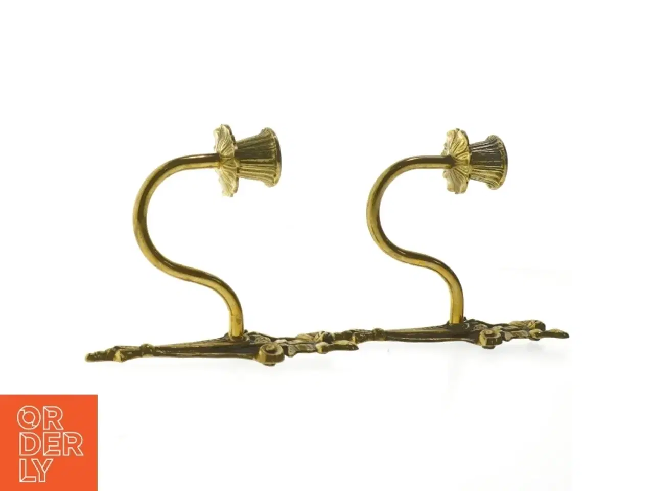 Billede 4 - Antikke lysestager til vægmontering (str. 18 cm)