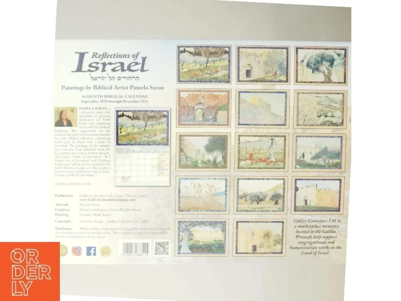 Billede 3 - Israel kalender