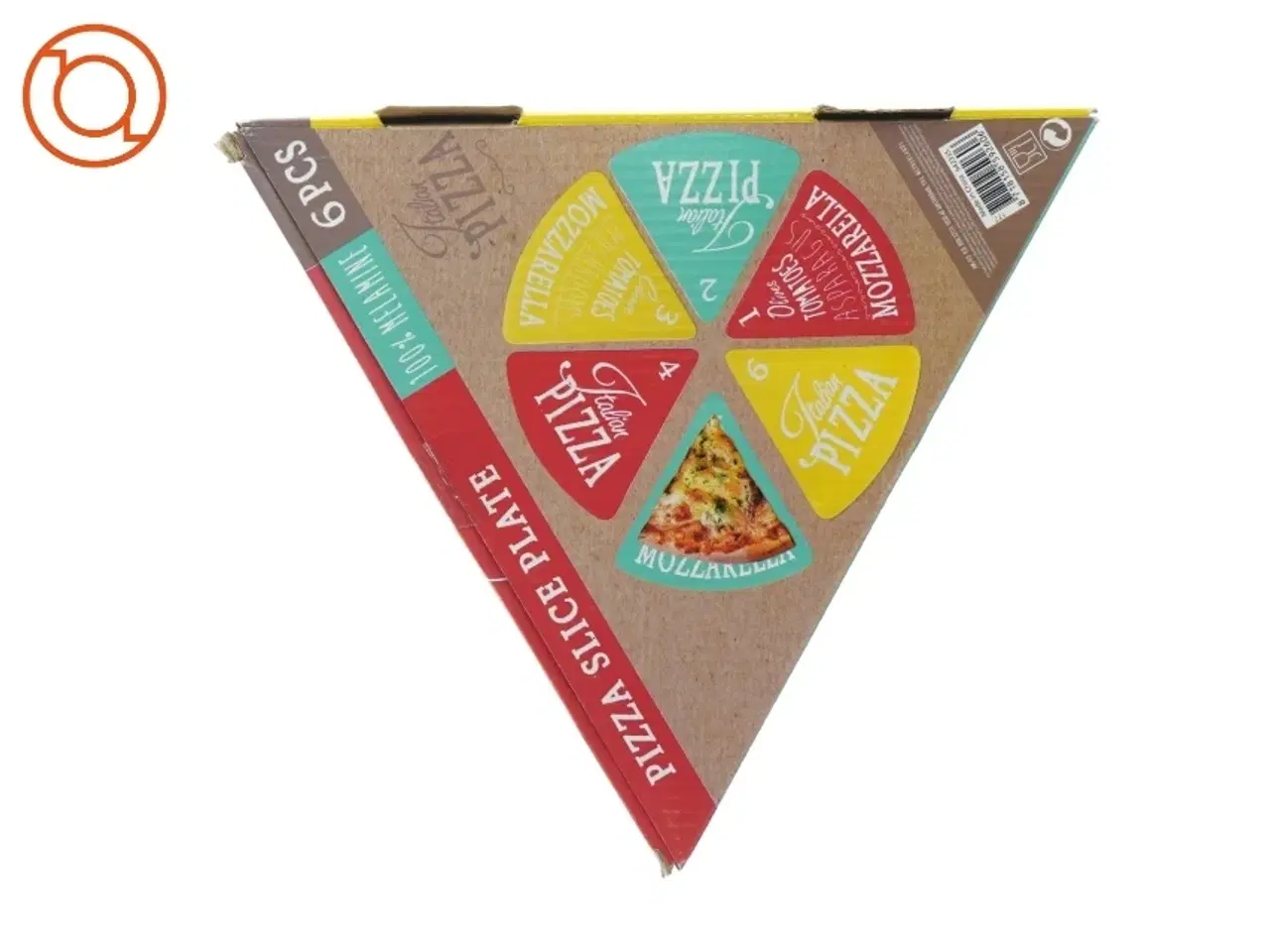 Billede 2 - nye Pizza slice plate (str. 23 x 22cm)