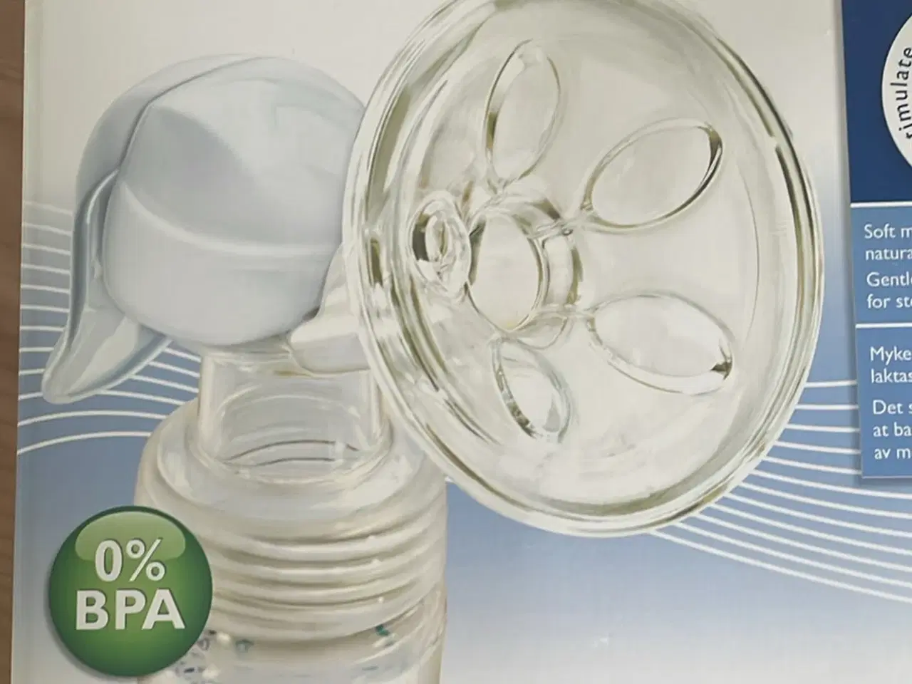 Billede 2 - Philips Avent manuel pumpe m/flasker