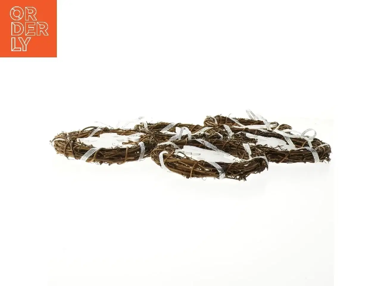 Billede 2 - Julekrans dekorationer (str. Ø. 14 cm)