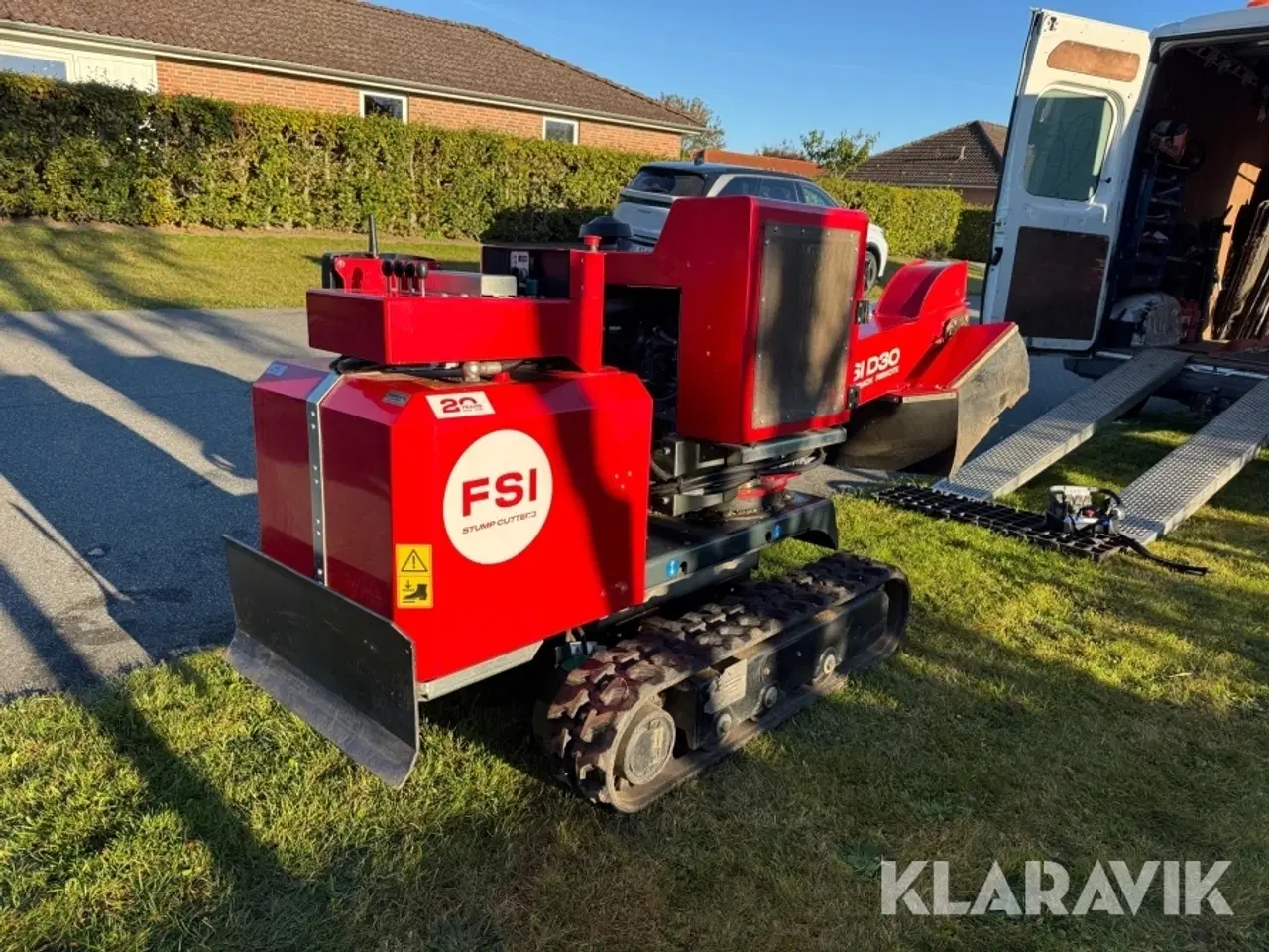 Billede 3 - Stubfræser FSI D30 truck Remote