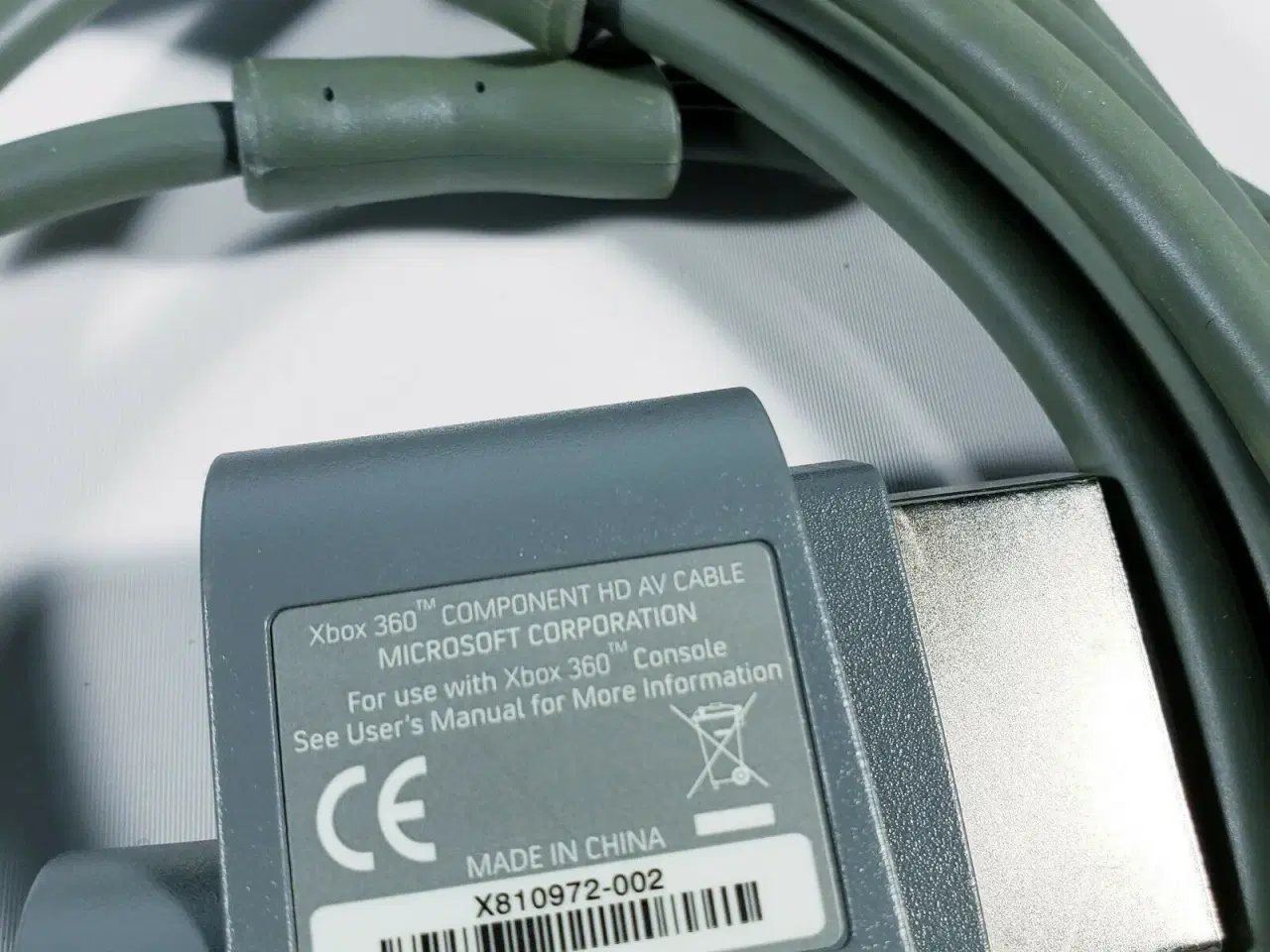 Billede 2 - Microsoft Xbox 360 Component HD AV Cable