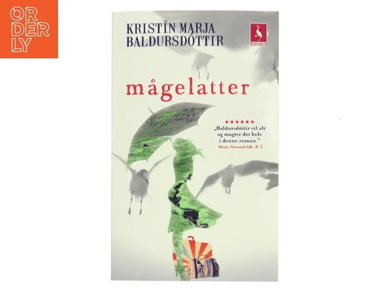 Billede 1 - Mågelatter : roman af Krist&#237;n Marja Baldursd&#243;ttir (Bog)