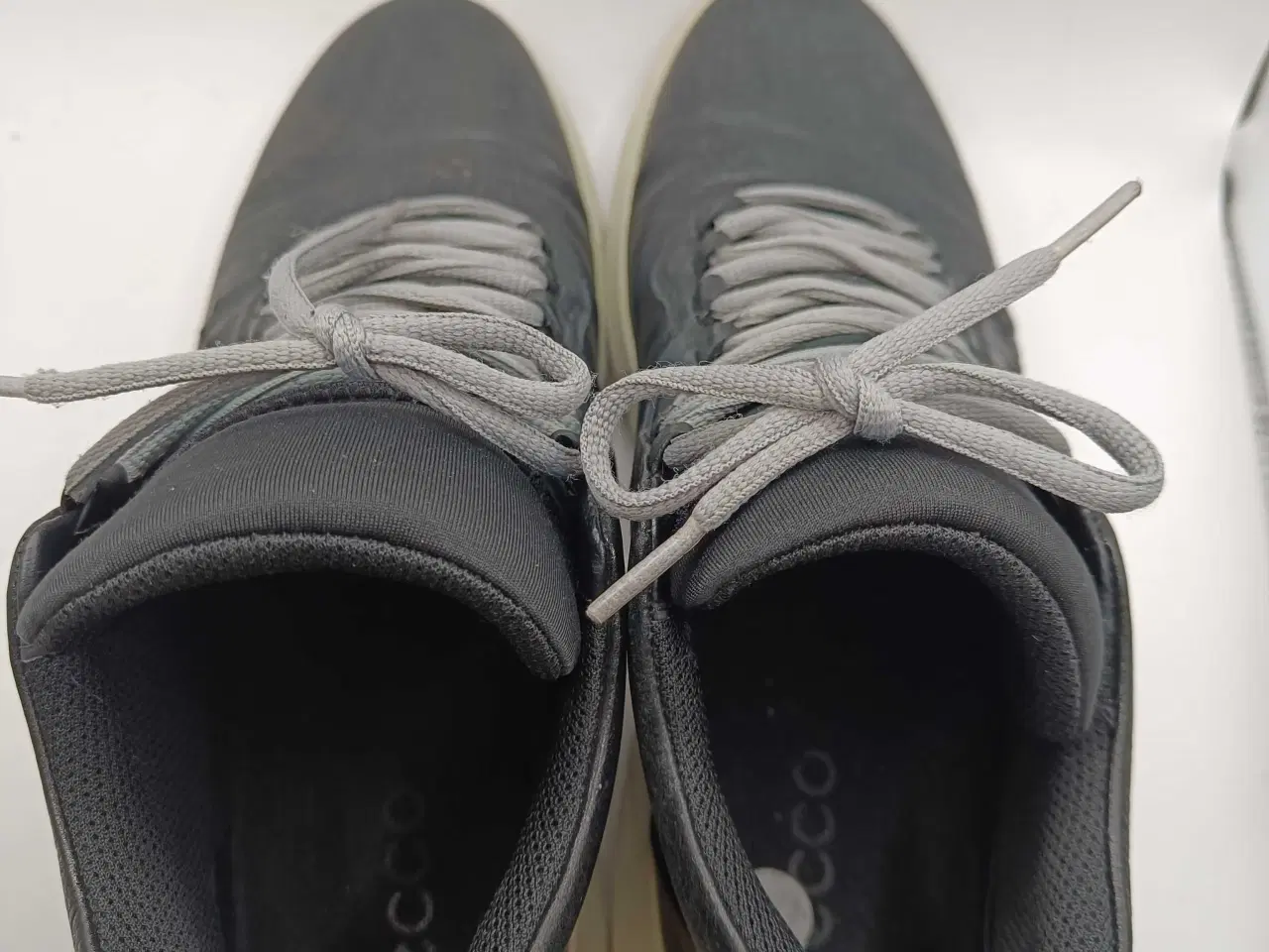 Billede 4 - Ecco sort læder sko 41str