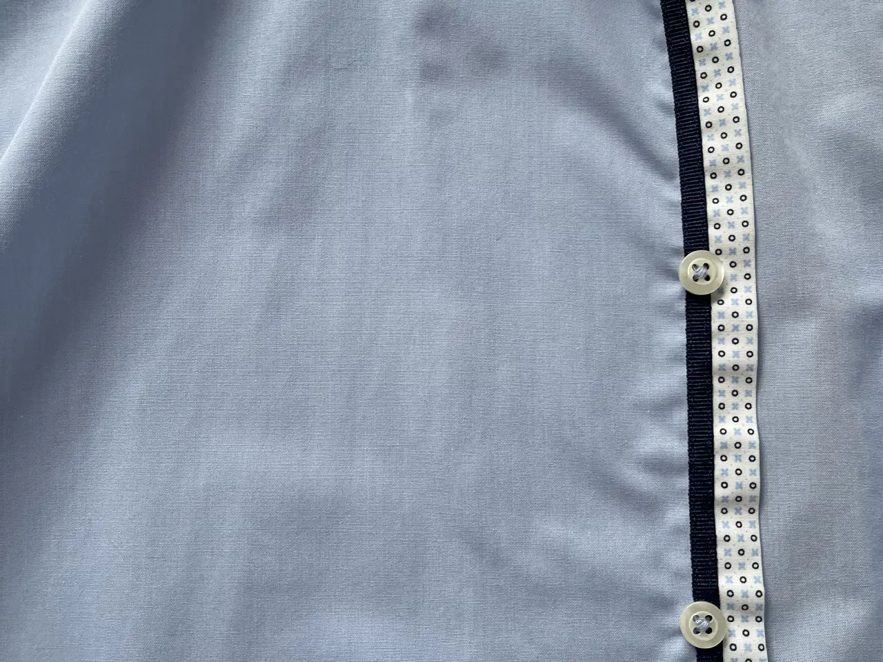 Billede 1 - Flot lyseblå Eterna skjorte str. 40 - slim fit