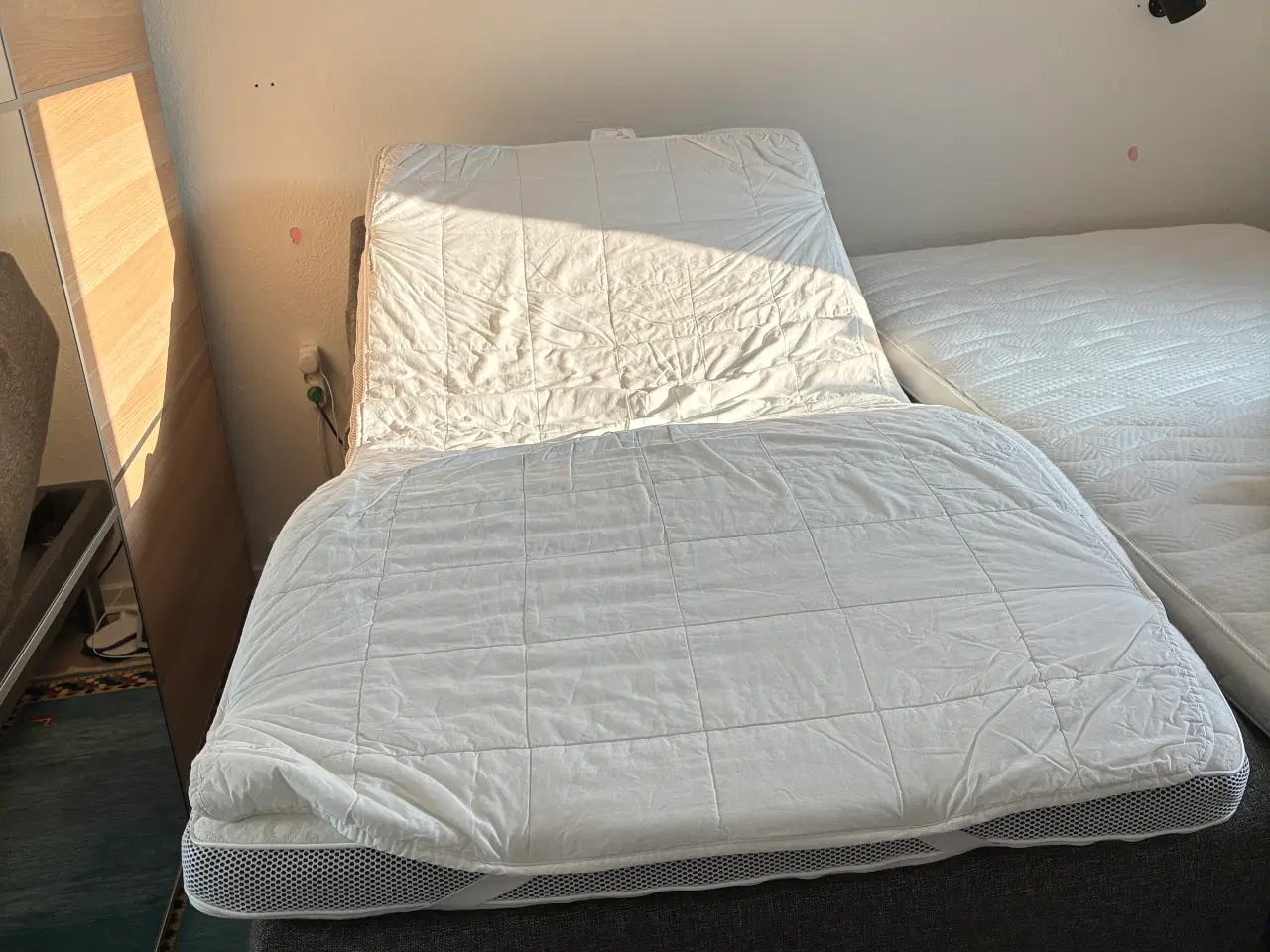 Billede 1 - Duniopillo elevationseng med topmadras