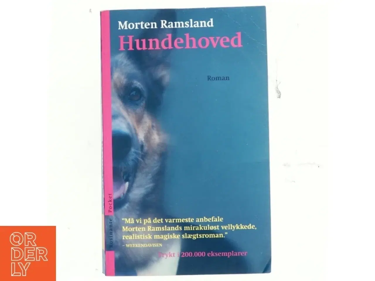 Billede 1 - Hundehoved : roman af Morten Ramsland (Bog)