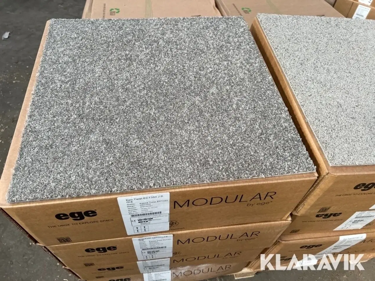 Billede 1 - Tæppefliser Ege 53,9 m2