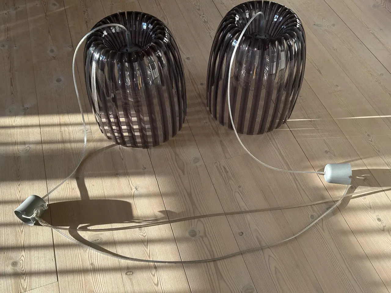 Billede 3 - Koziol pendel 2 stk. grå/transparent