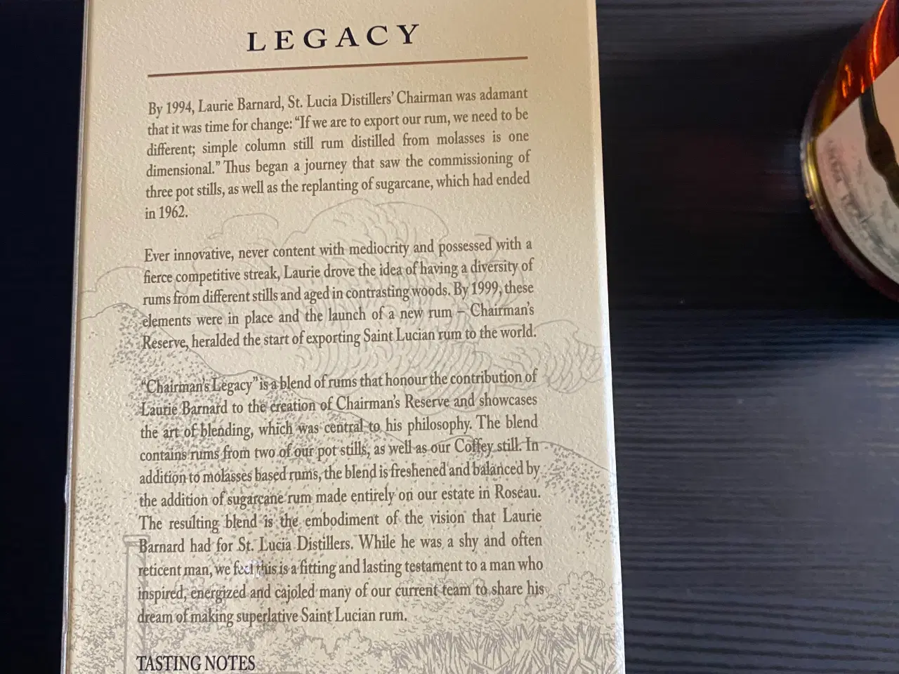 Billede 2 - Chairmans Reserve Legacy Rom
