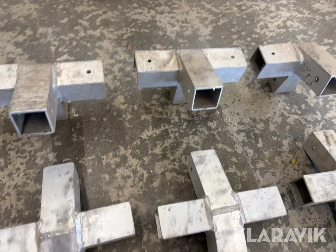 Billede 7 - Alu stativ til bygselv telt.