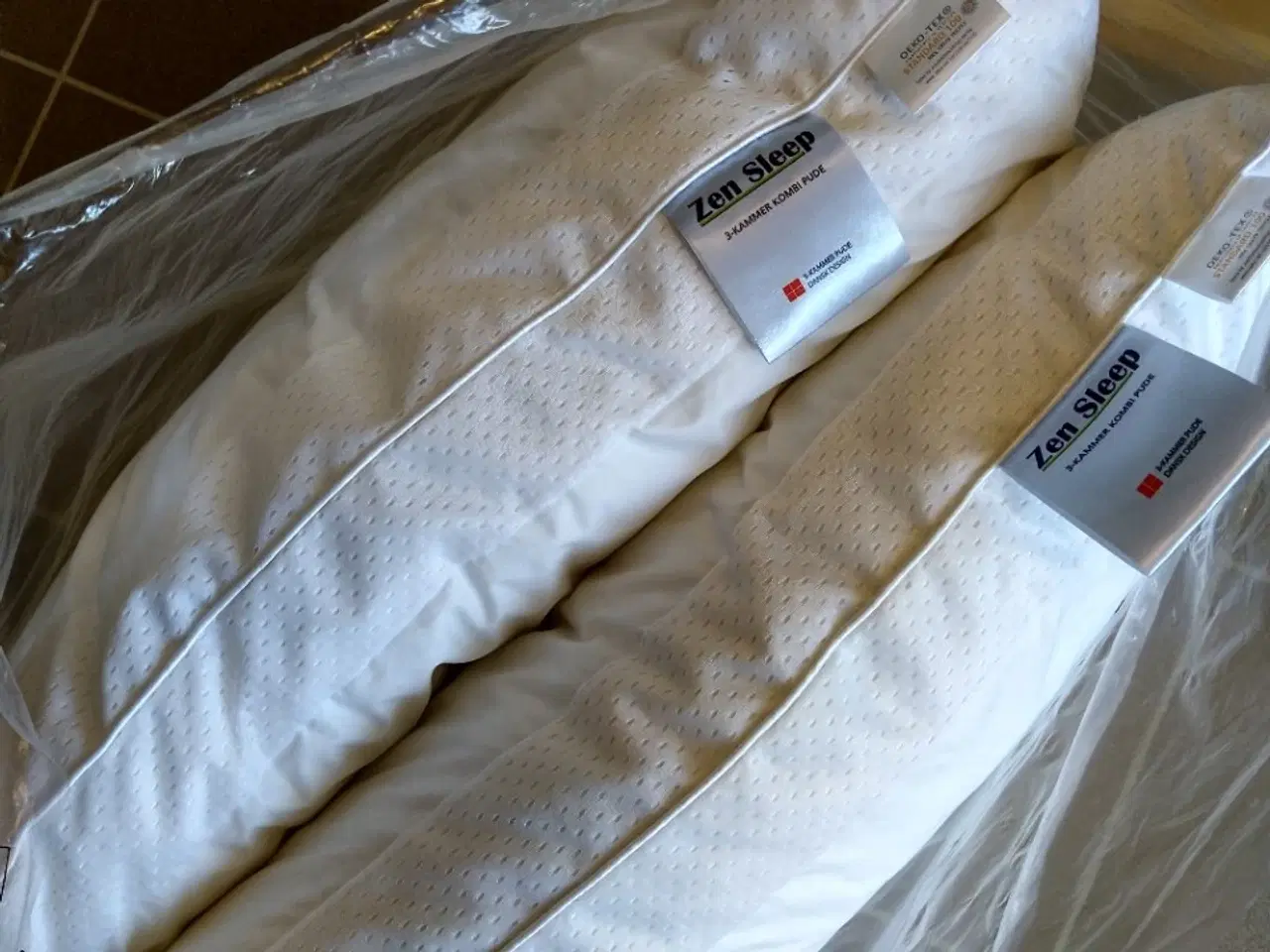 Billede 2 - Moskus dunpude - mellem (60 x 63 cm) 4 stk