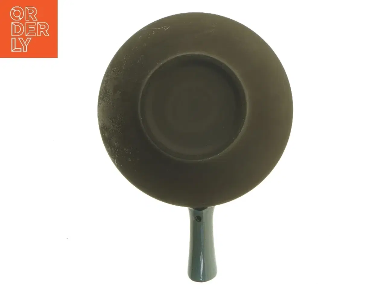 Billede 3 - Keramisk skål med låg og håndtag (str. Ø 16 cm)