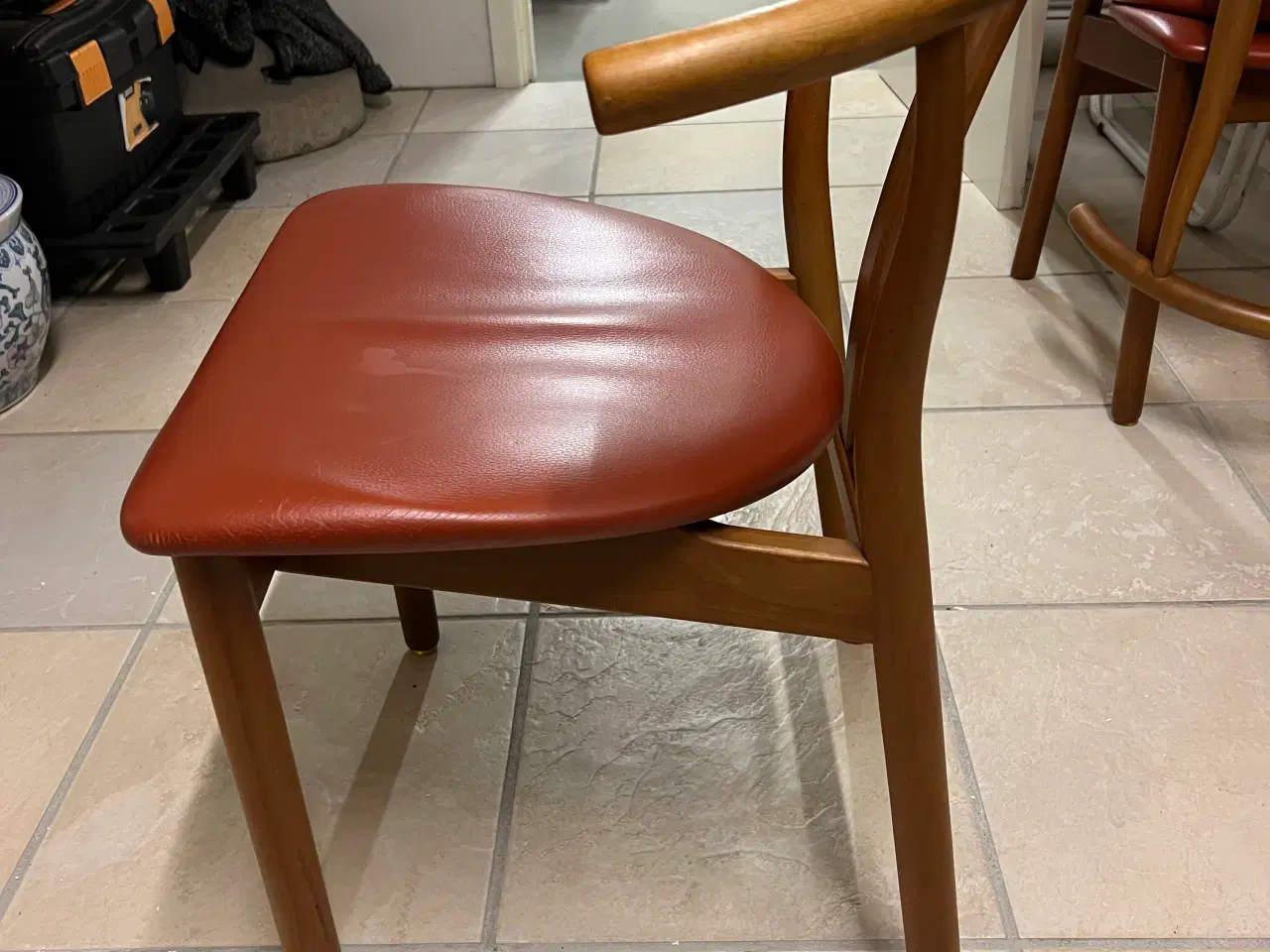 Billede 4 - Naver spisebordssæt i kirsebærtræ med 6 stole