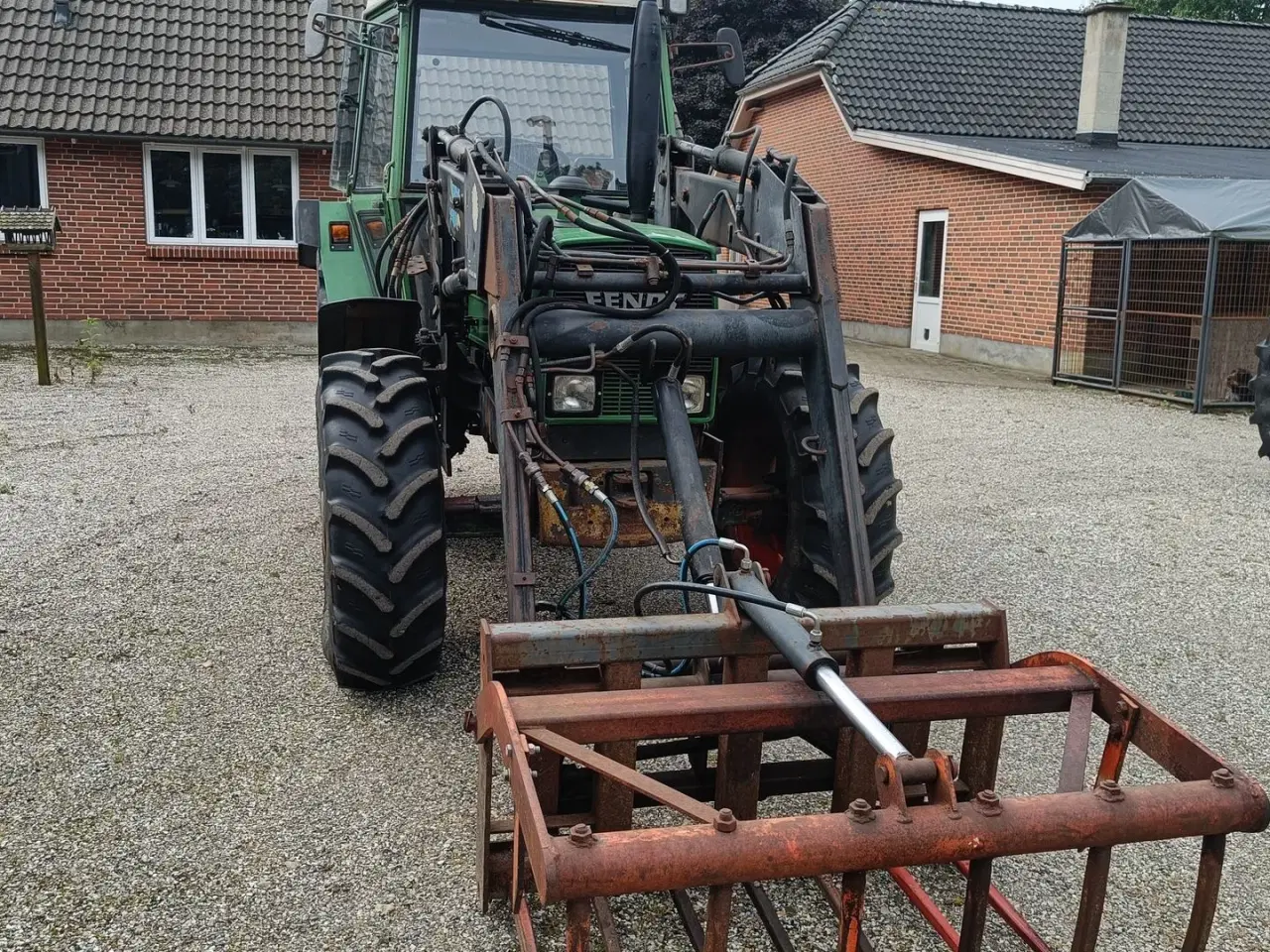 Billede 2 - Fendt 308 LSA med frontlæsser (momsfri)