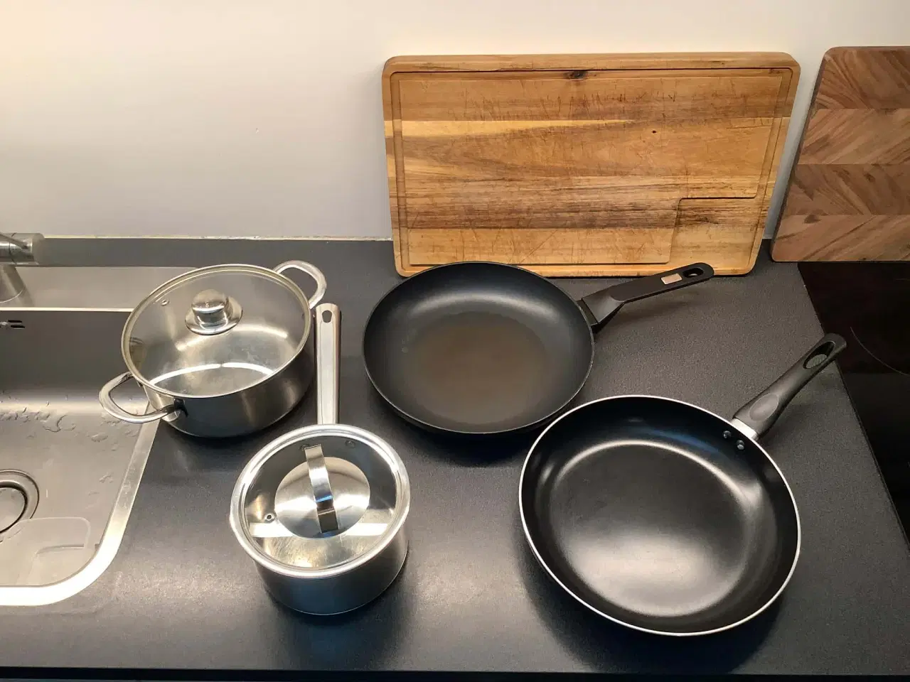 Billede 2 - 2 x Gryde & pande sæt (28 cm pande)