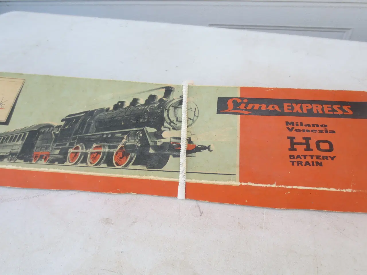 Billede 1 - 1 sæt Retro Lima Express Batteri Train model Ho