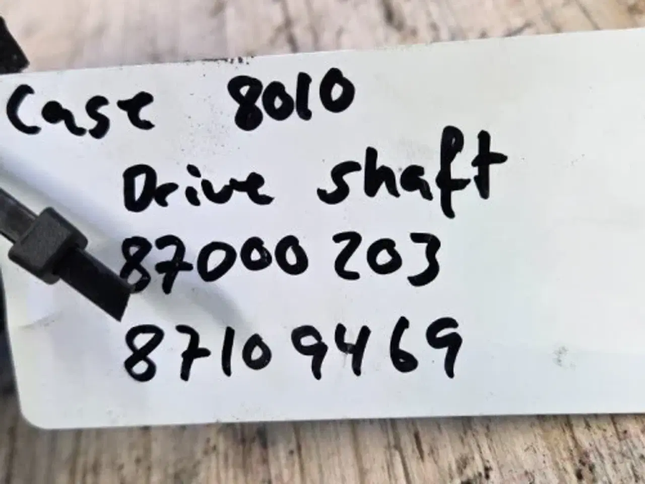 Billede 3 - Case 8010 Driveaksel 87000203