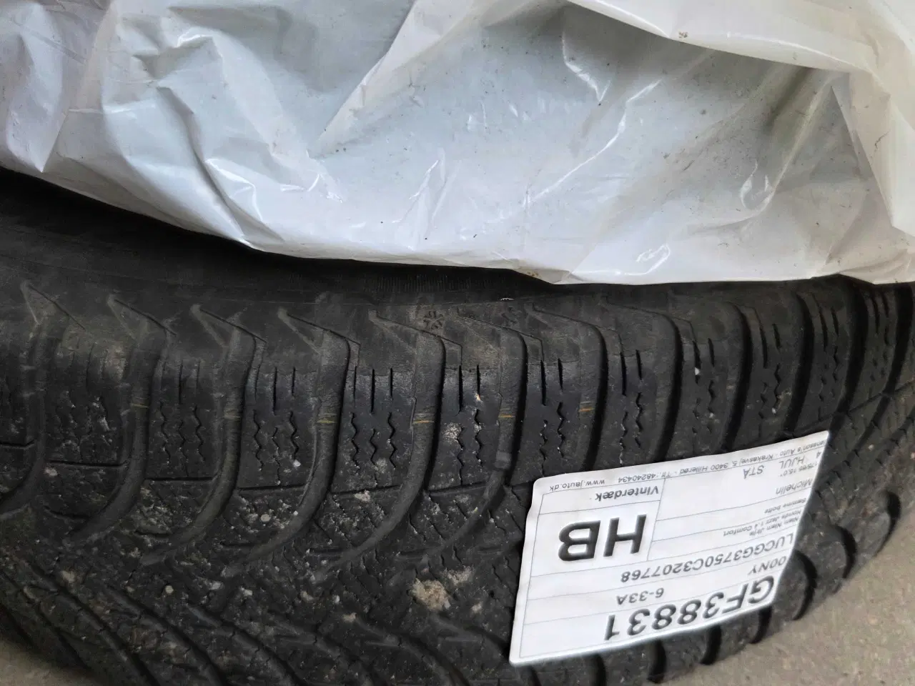 Billede 8 - MICHELIN VINTERDÆK PÅ STÅLFÆLGE 