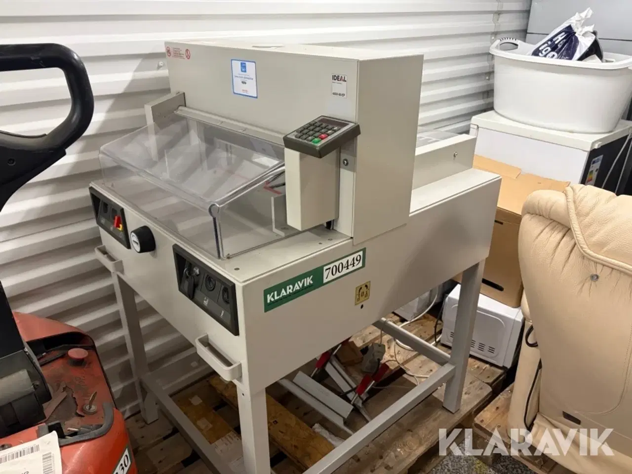 Billede 1 - Papirmakulator IDEAL 4850-95 EP industriel