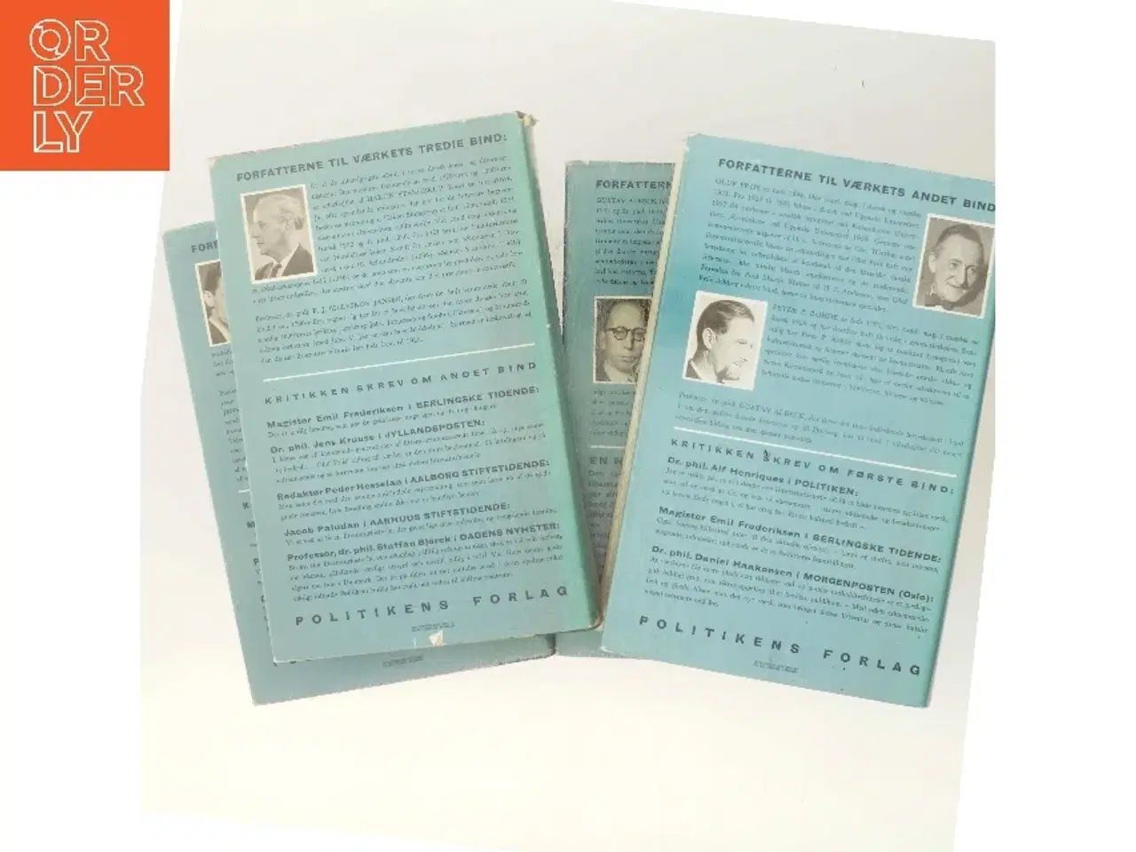 Billede 3 - Dansk litteratur historie bøger fra Politikens Forlag af <Bogens forfattere< (Bog)