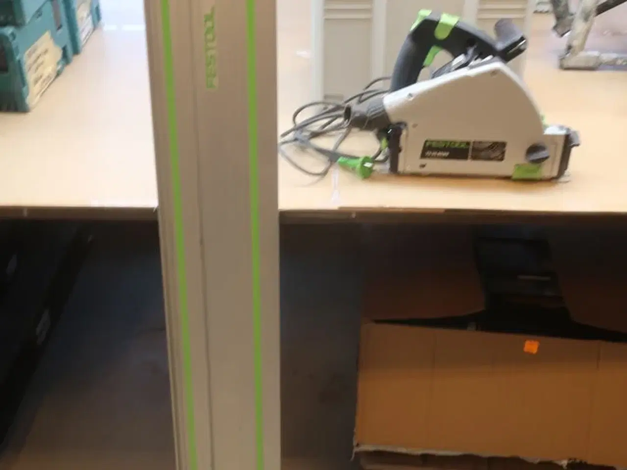 Billede 1 - Dyksav/ Skæreskinne FESTOOL Model: TS 55 REBQ