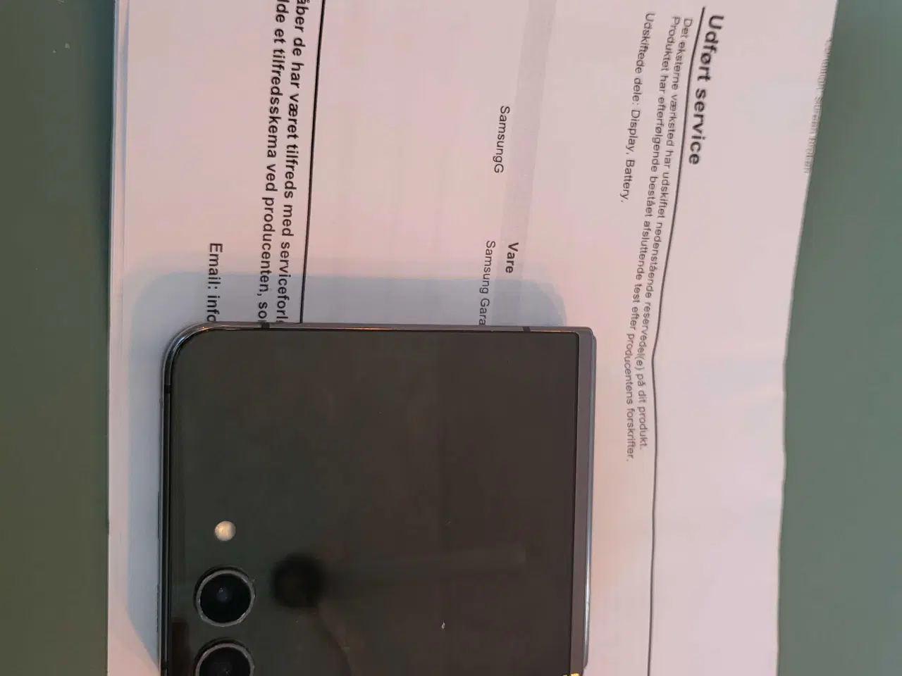 Billede 2 - Samsung flip 5 256 gb