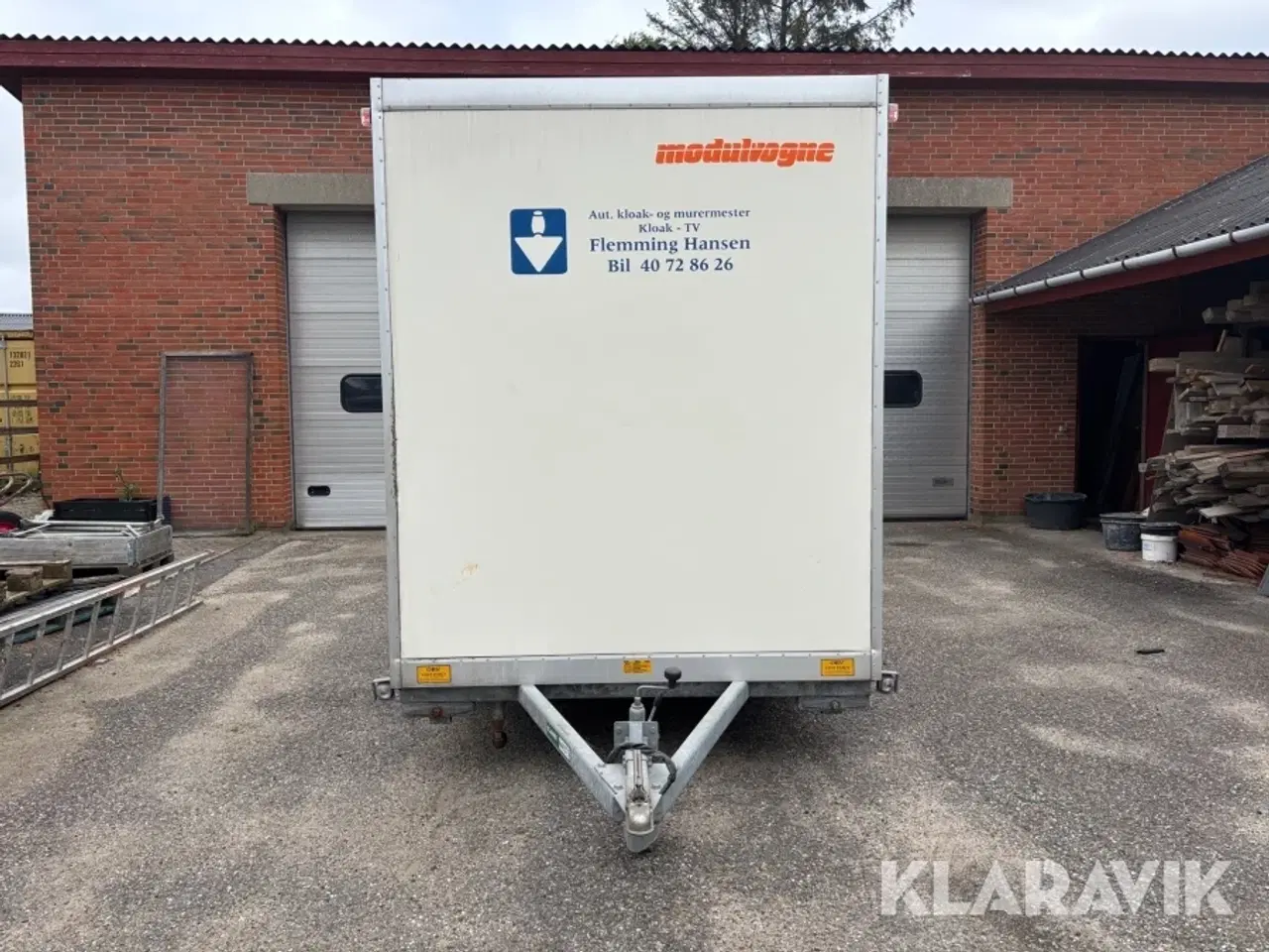 Billede 8 - Toilet- og badeskur Modulvogntog